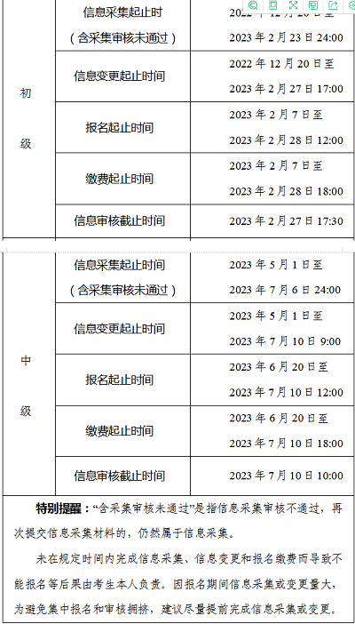 安徽合肥市關于2023年度<a href='http://m.lffwp.cn/zjkj/' target='_blank'><u>中級會計師</u></a>考試考務日程安排及有關事項的通知